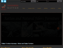 Tablet Screenshot of indonesiarattan.com